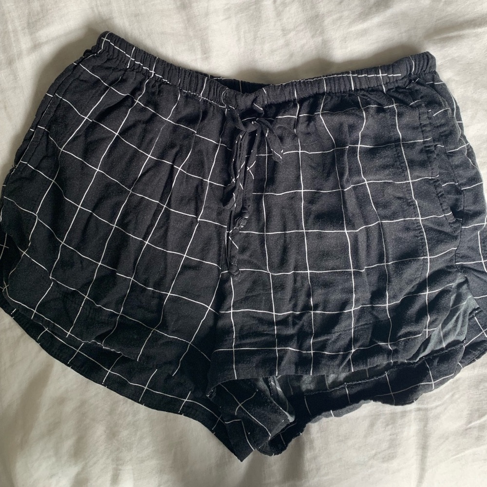 Brandy Melville checkered shorts